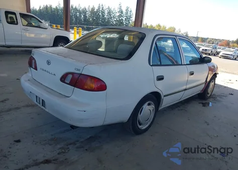 1998 Toyota Corolla Ce from USA, damaged, VIN 2T1BR12E8WC094995